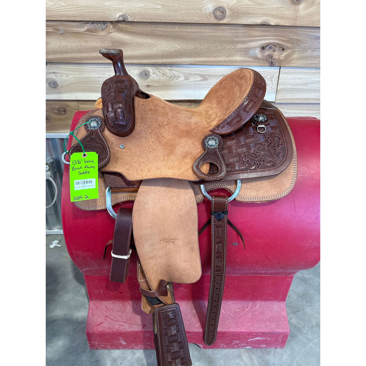 Irvine's USA 13.5" Breakaway Saddle