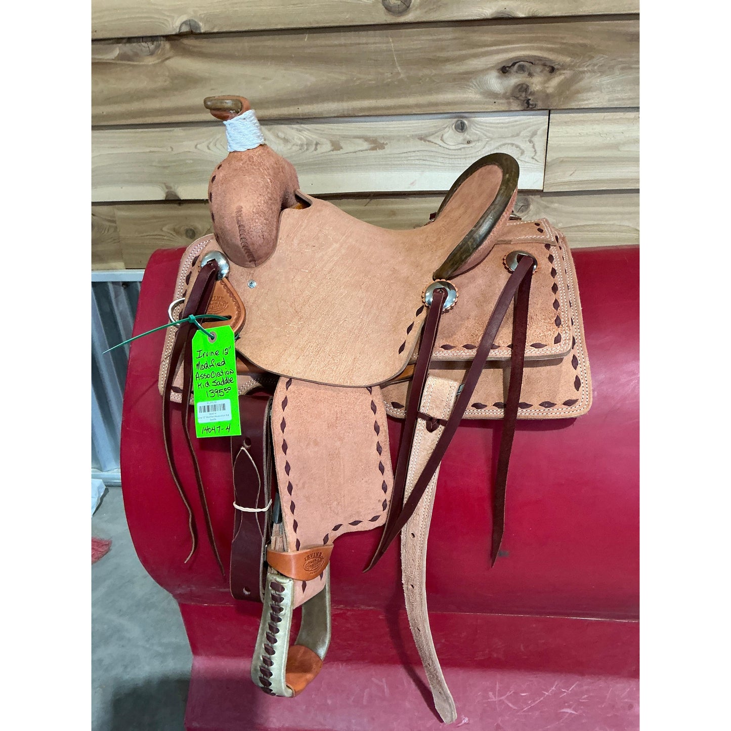 Irvine 12" Modified Association Kid Saddle