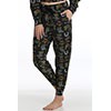 Cruel Girl Women's Western Bronc Print Jogger- Black