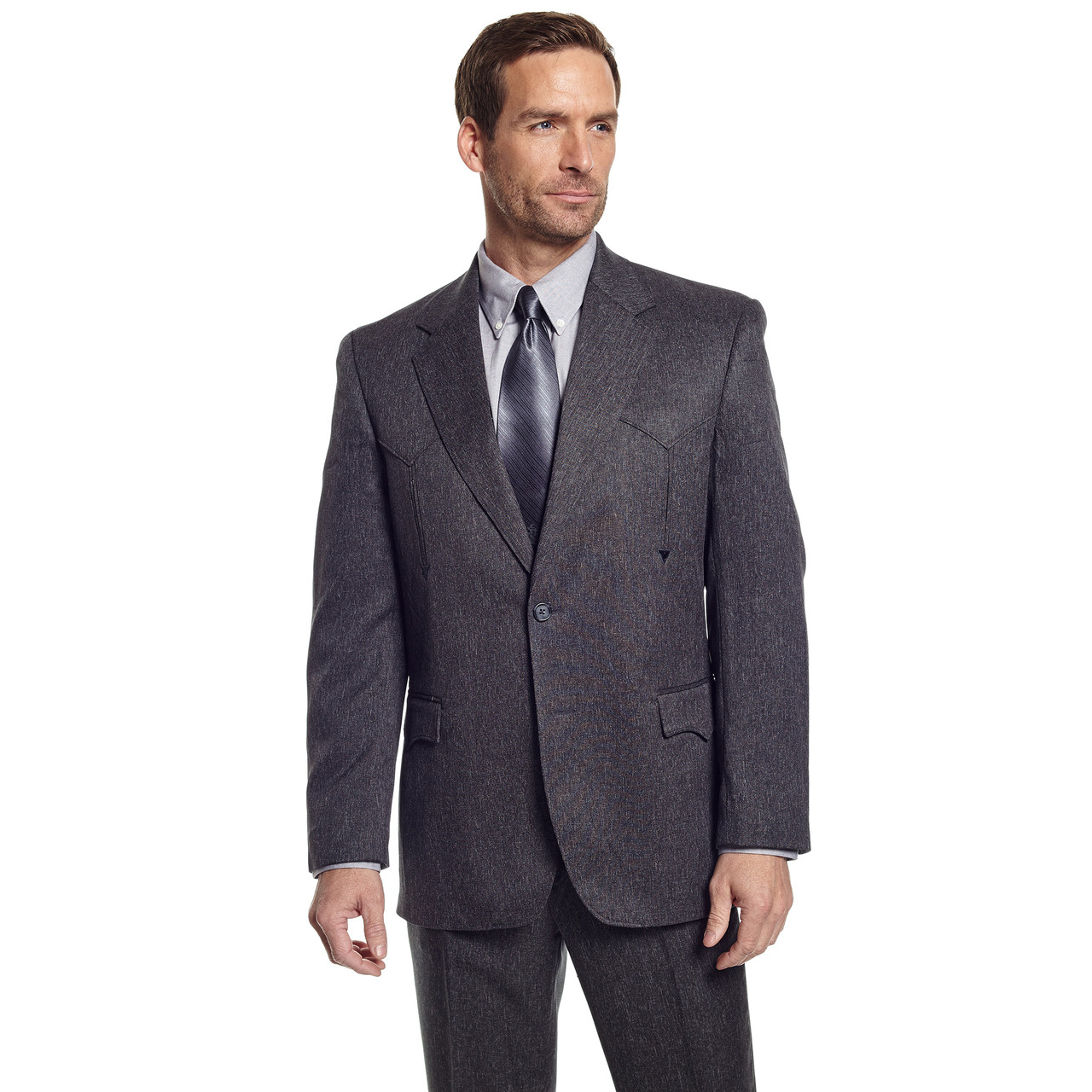 Circle S Men's Vegas Sport Jacket - Charcoal