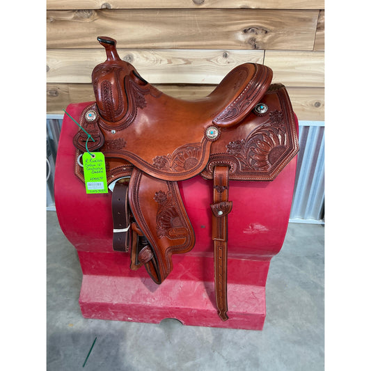 R.Ruelas Custom 16" Cowhorse Saddle