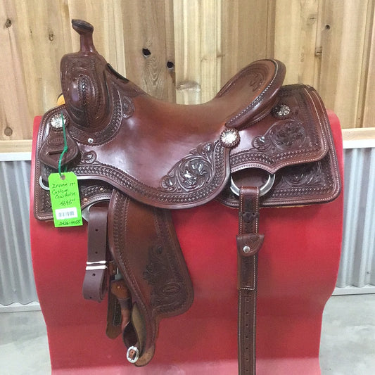 Irvine Custom 17" Cowhorse Saddle