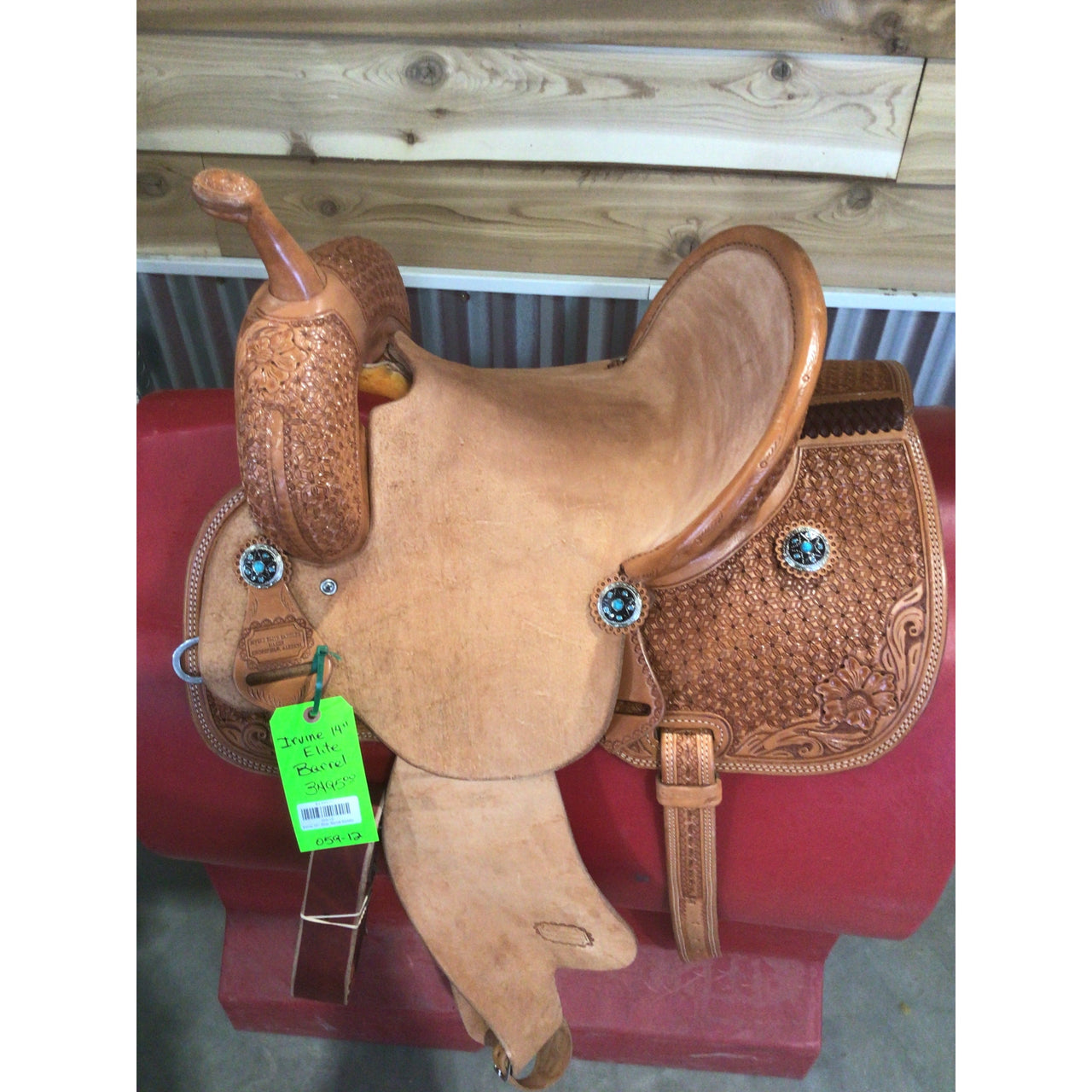 Irvine 14"  Elite  Barrel Saddle