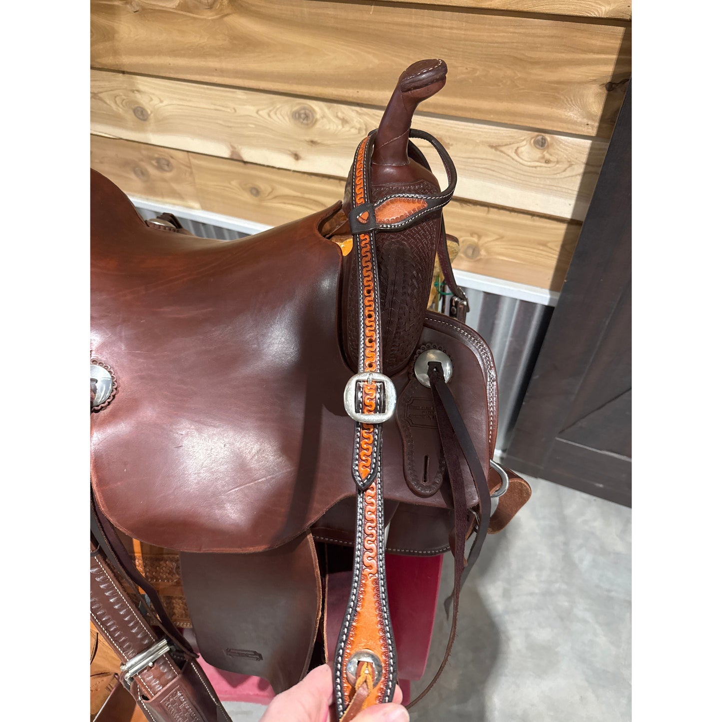 Irvine's 2 Tone Slip Ear Head Stall