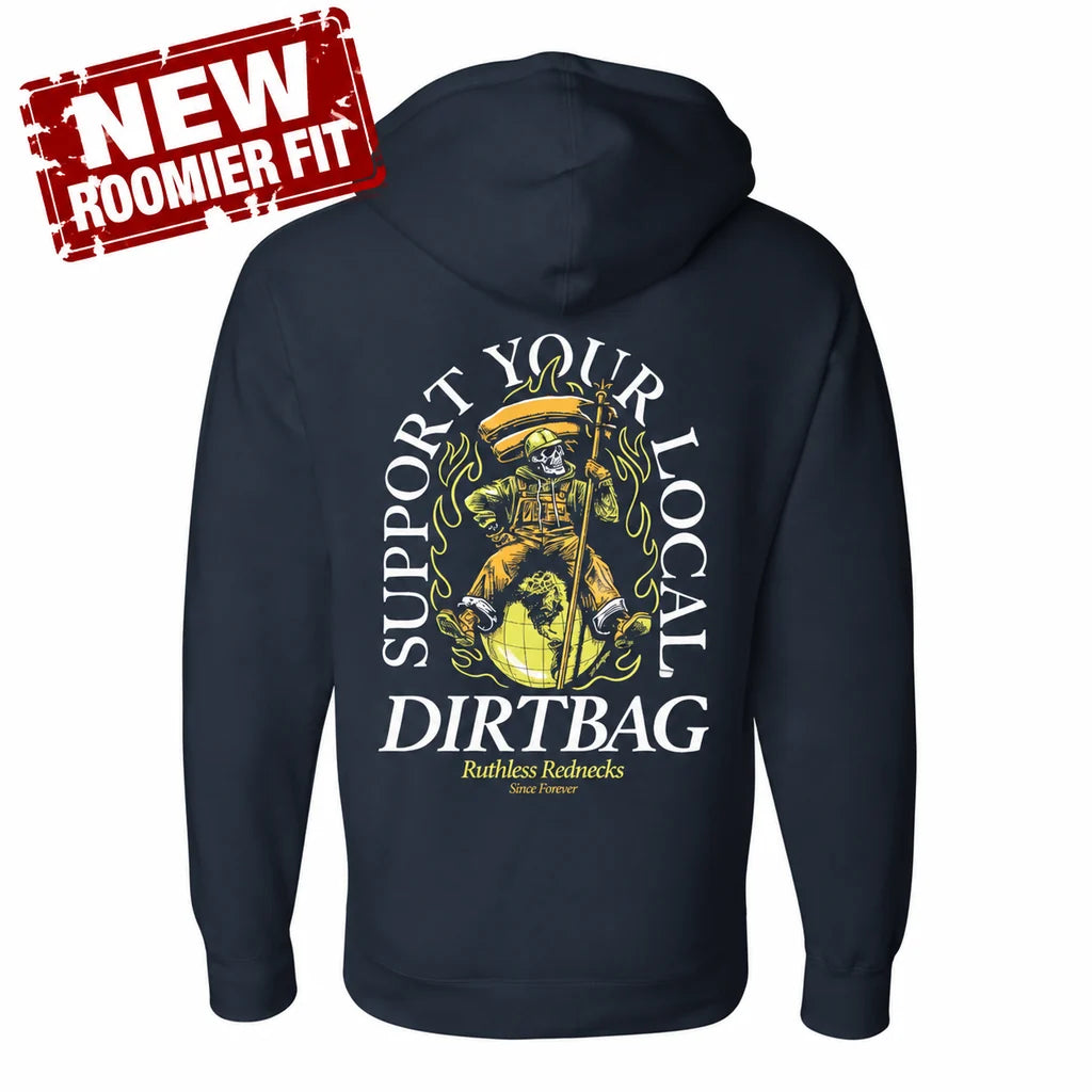 Ruthless Rednecks Dirtbag World Tour Supercharged- Navy