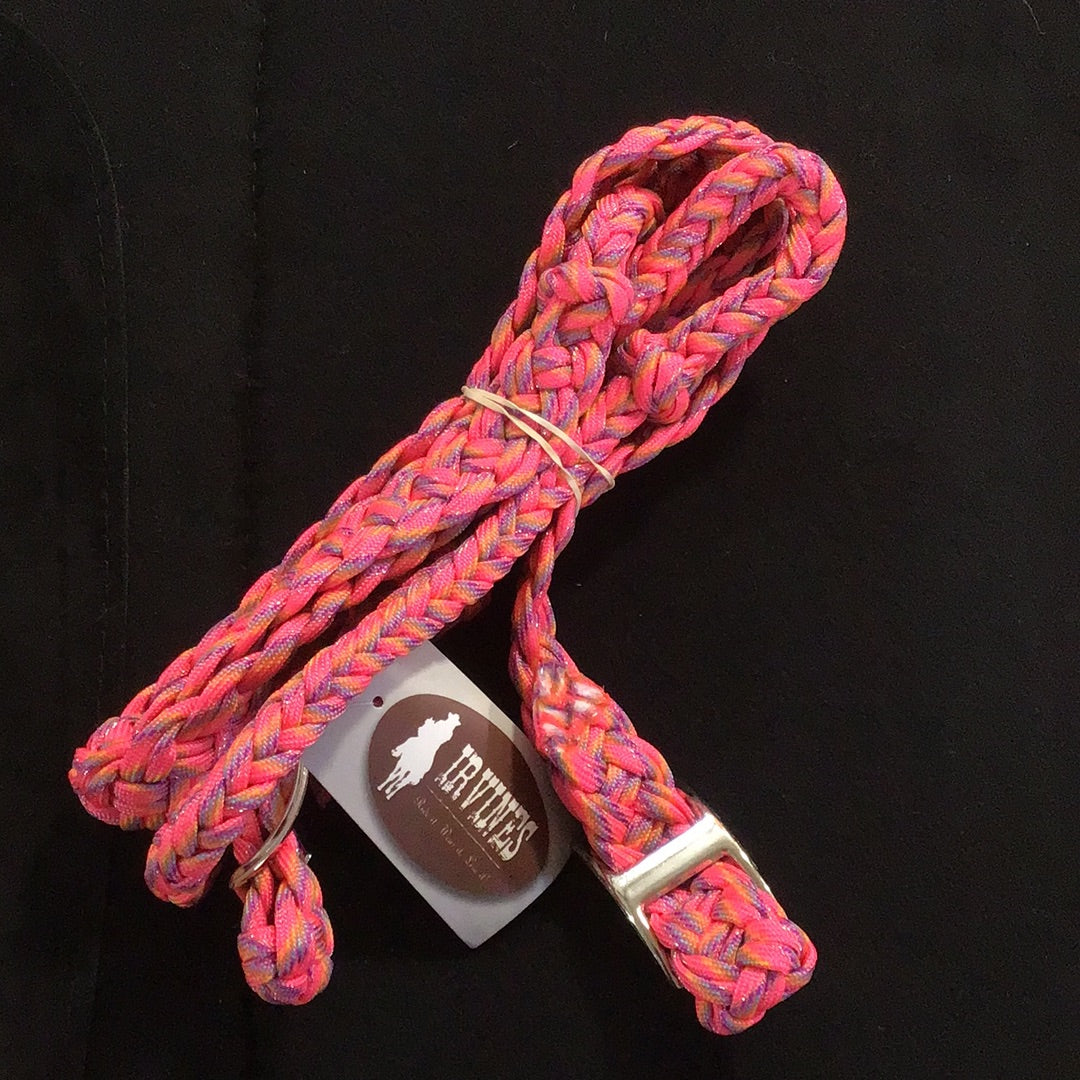 Irvine Braided Barrel Rein - Irvine Tack &amp; Western Wear