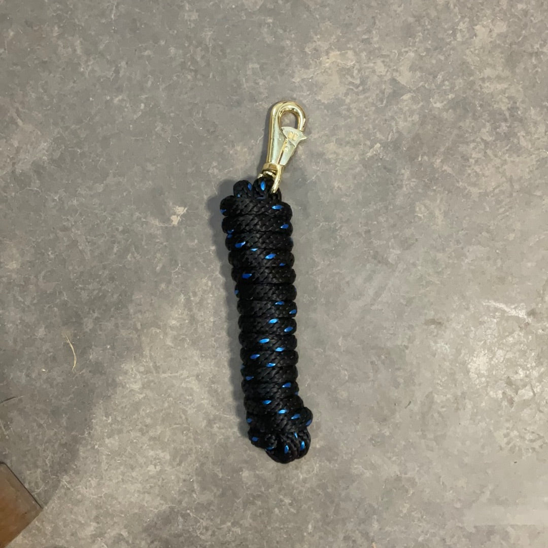 Irvine Poly Lead Rope w/Brass Plated Snap