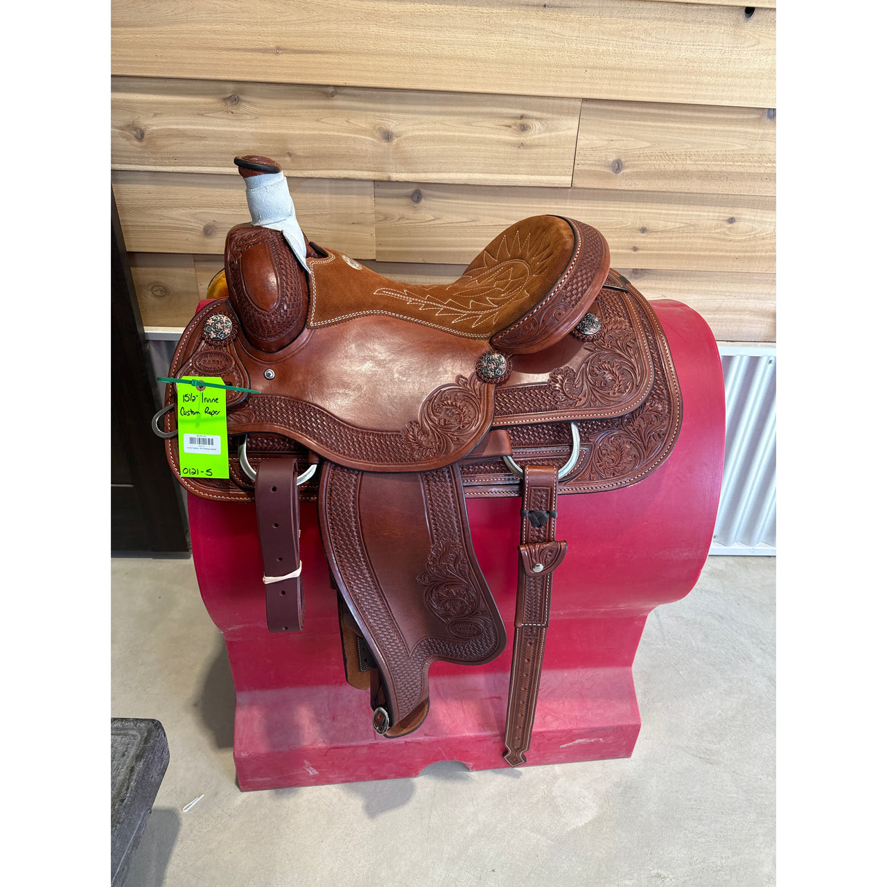 Irvine Custom 15.5 Roping Saddle