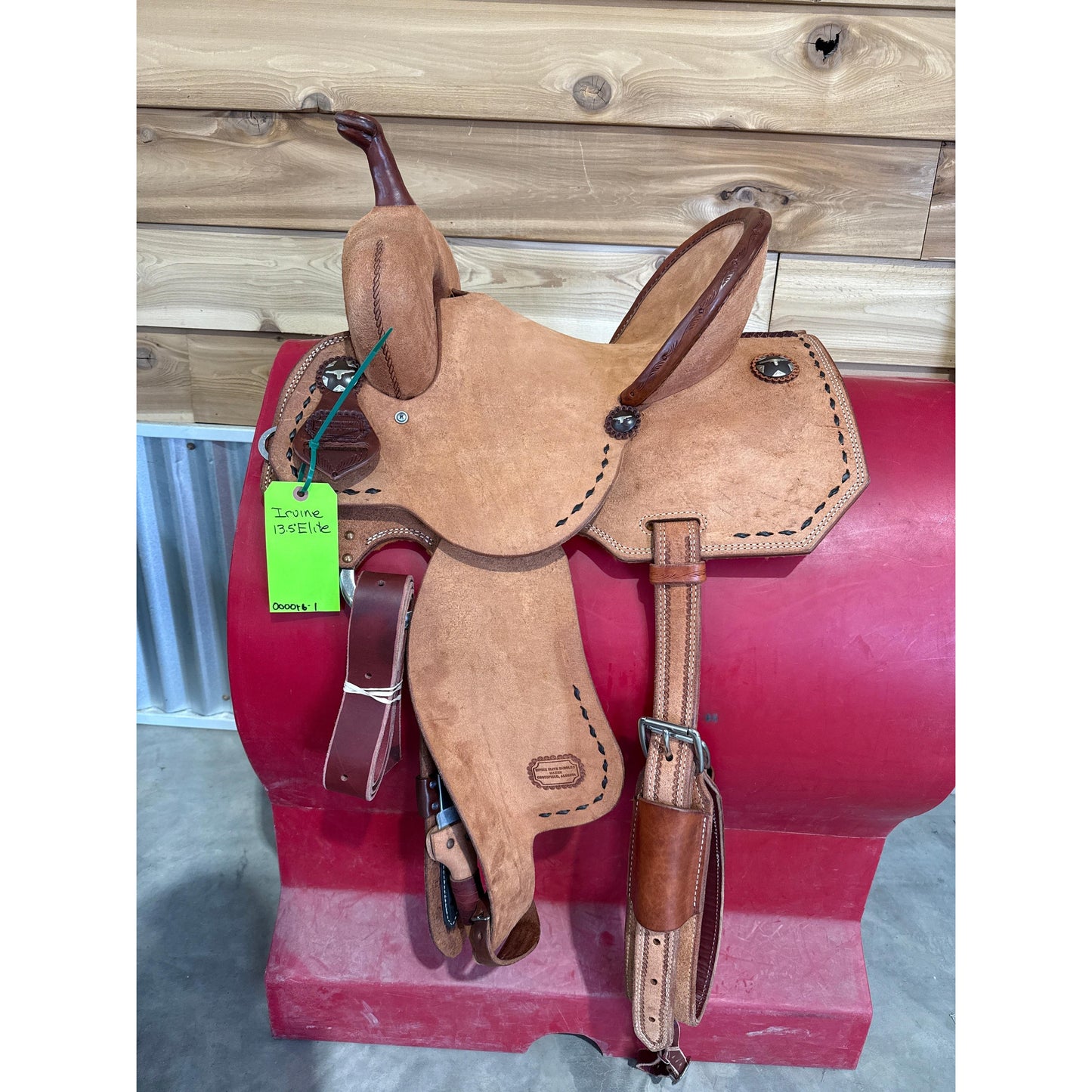 Irvine Elite 13.5" Barrel Saddle