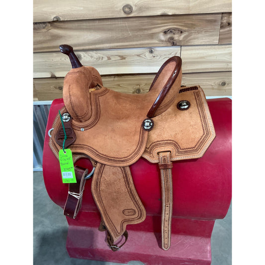 Irvine Elite 14.5" Barrel Saddle - Irvine Tack & Western Wear