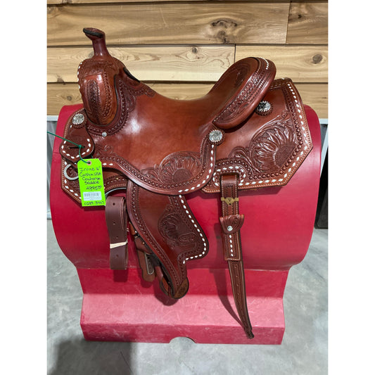 Irvine Custom USA 16" Cowhorse Saddle