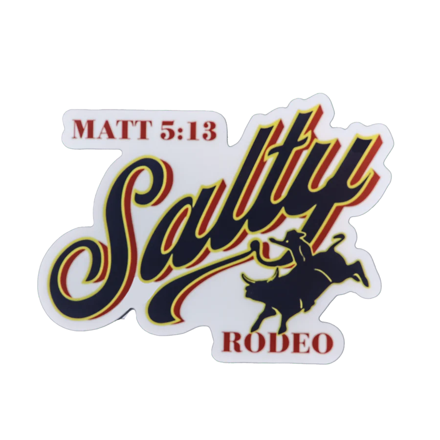 Salty Rodeo Company Chute Boss Decal