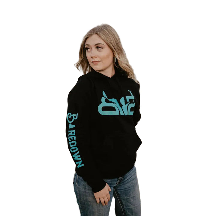Baredown Unisex Cowpoke Hoodie - Multiple Black &amp; Colours Combinations