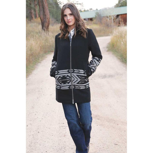 Cruel Women's Walking Coat- Black