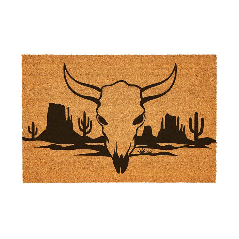 Evergreen Southwest Pueblo Coir Steer Mat - Irvine Tack & Western Wear