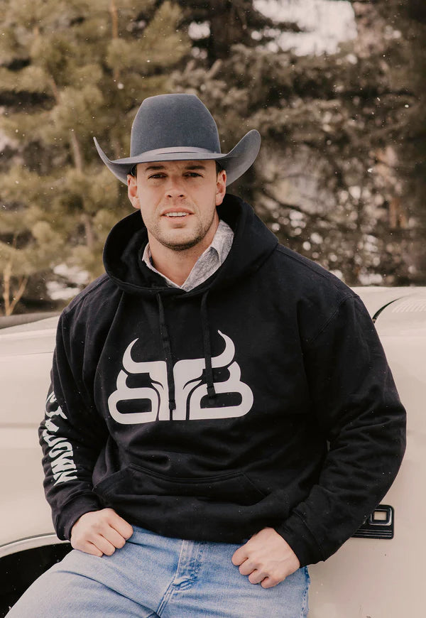 Baredown Unisex Cowpoke Hoodie - Multiple Black & Colours Combinations