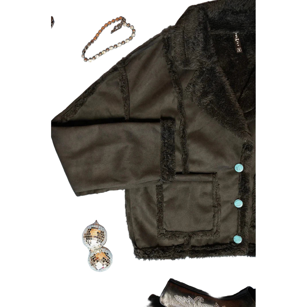 2 Fly Women's Cozy Cowgal Jacket - Black