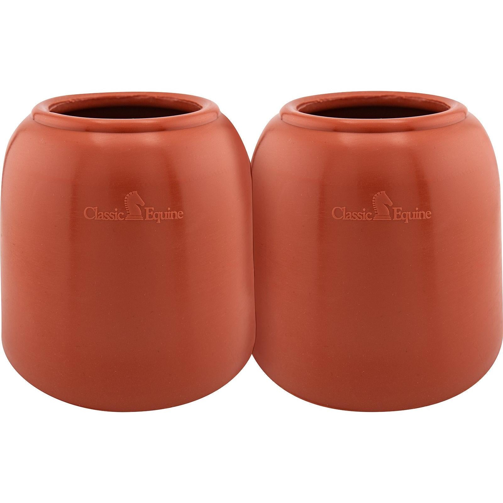 Classic Equine Shoeguard 360 Protective Rubber Pull on Bell Boot - Red - Irvine Tack & Western Wear