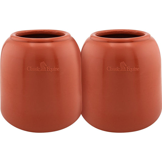 Classic Equine Shoeguard 360 Protective Rubber Pull on Bell Boot - Red - Irvine Tack & Western Wear