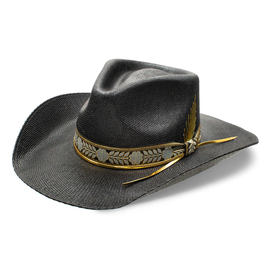 Charlie 1 Horse Lainey Wilson Wildflower Hat- Black