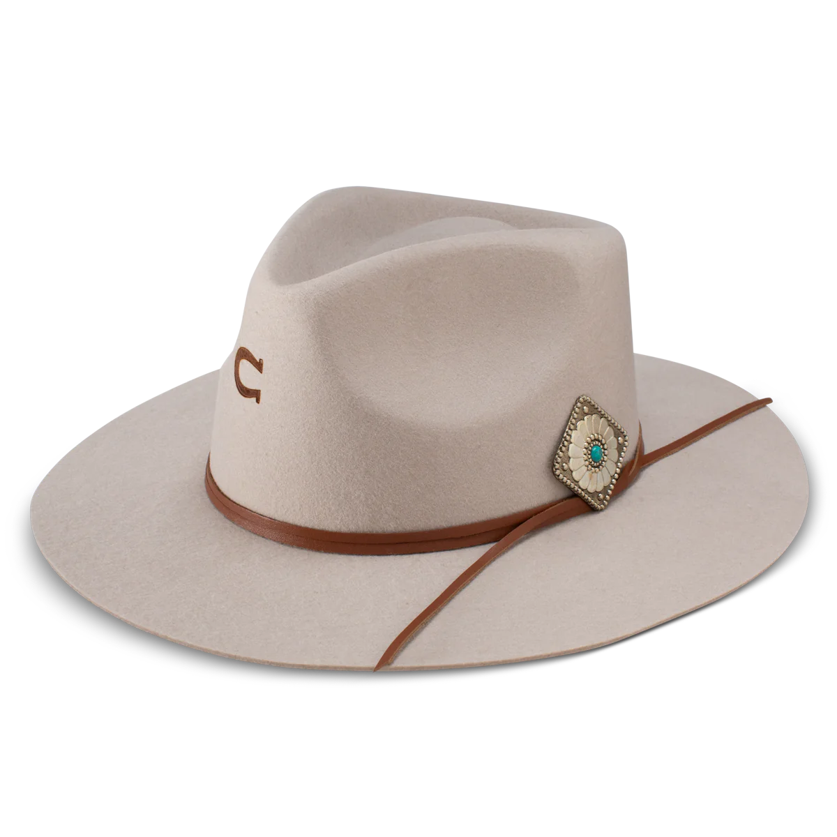 Resistol Charlie 1 Horse Felt - Lone Butte Wool Hat - Silverbelly