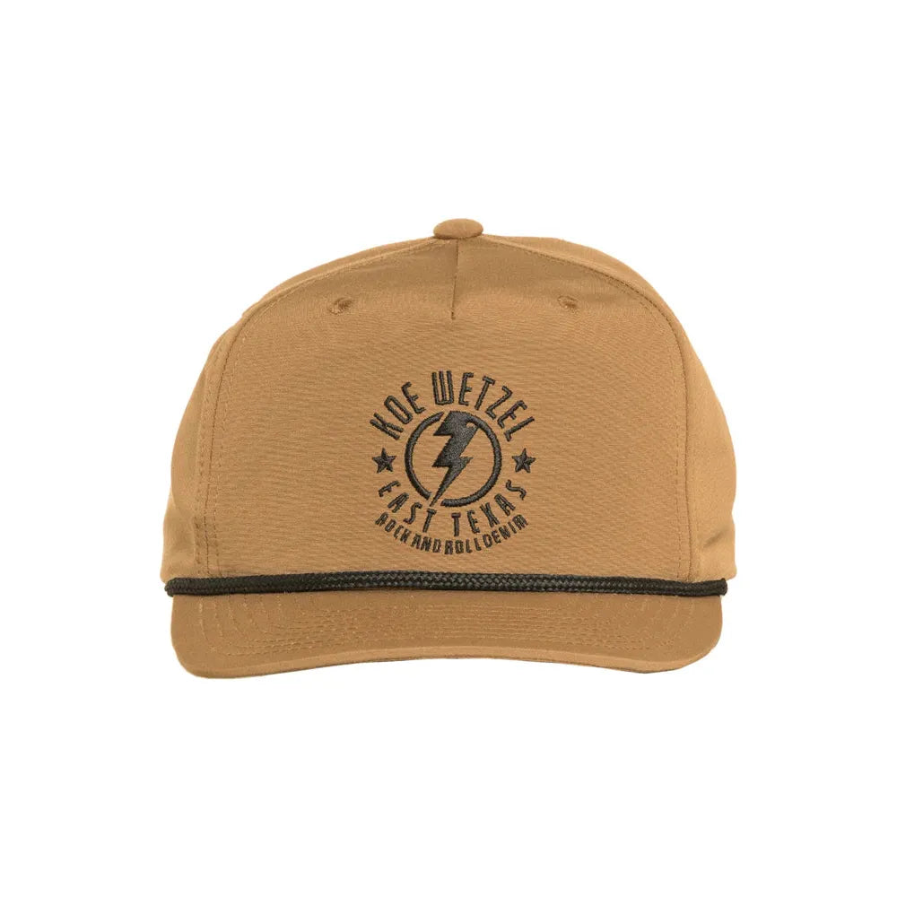 Rock & Roll Denim Koe Wetzel East Texas Curved Brim Cap - Mustard