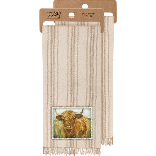 Kitchen Towel - Highland Cow