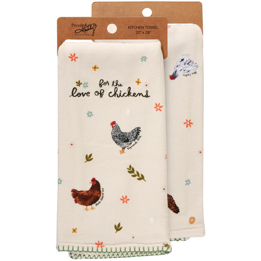 Kitchen Towel - The Love of Chickens