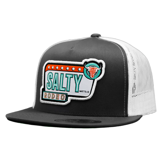 Salty Rodeo Company Cantina Hat Charcoal