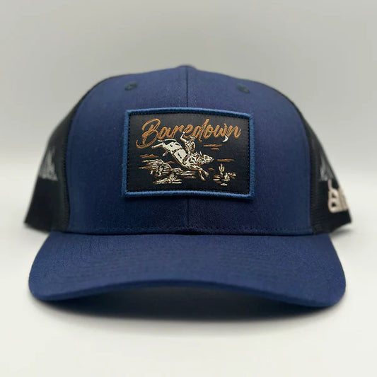 Baredown Brand Big Bucks Curved - Blue/Black