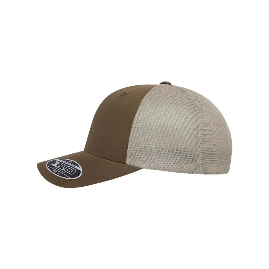 B8 Ranch Apparel LARGE Logo Khaki TT Cap - Coyote Brown/Khaki
