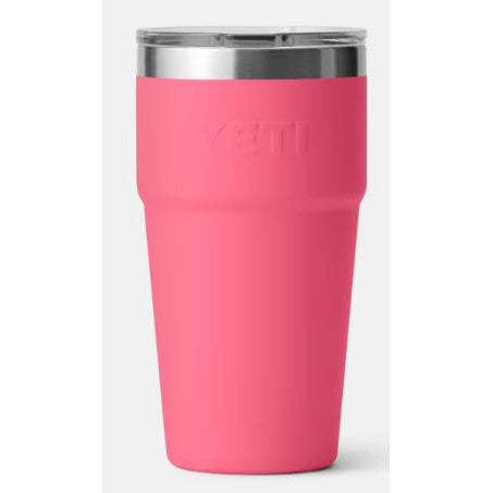 Yeti Rambler 591ml Stackable Cup w/Magslider Lid - Tropical Pink