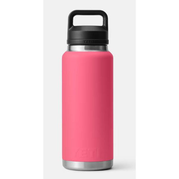 Yeti Rambler 1L Water Bottle w Chug Cap - Tropical Pink