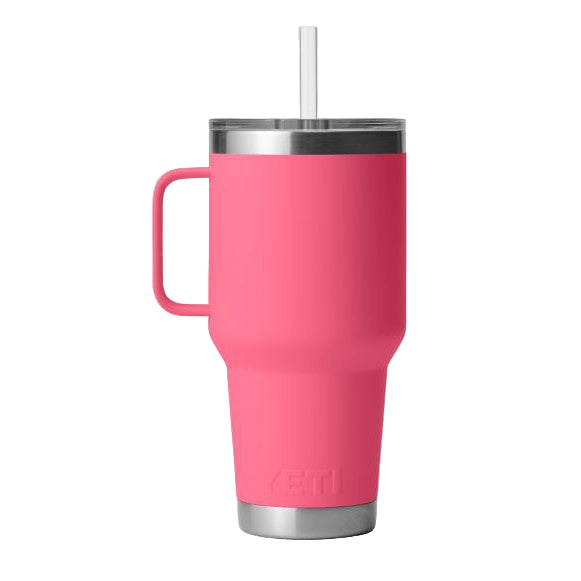 YETI Rambler 1 L Straw Mug with Straw Lid - Tropical Pink