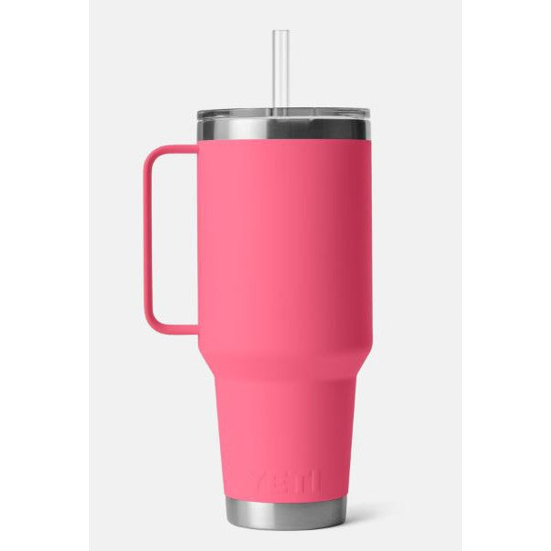 Yeti Rambler 1.2L Mug with Straw - Tropical Pink