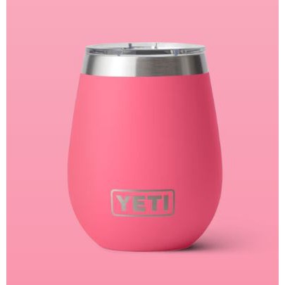 Yeti Rambler 295ml Wine Tumbler w/Magslider Lid - Tropical Pink