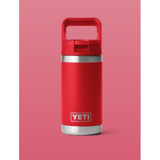 YETI Rambler Jr. 355 mL Kids Water Bottle with Straw Cap - Rescue Red