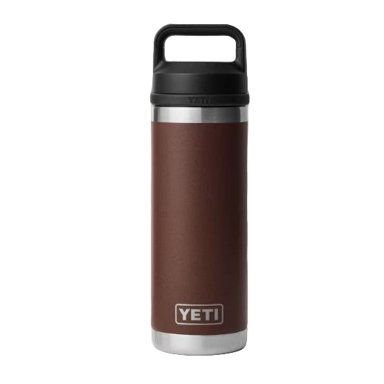 YETI Rambler 532 mL Bottle with Chug Cap - Wetlands Brown