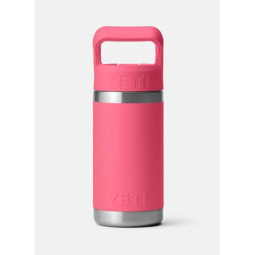 YETI Rambler Jr. 355 mL Kids Water Bottle with Straw Cap - Tropical Pink