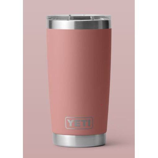 Yeti Rambler 591 ml Tumbler w/Magslider - Sandstone Pink