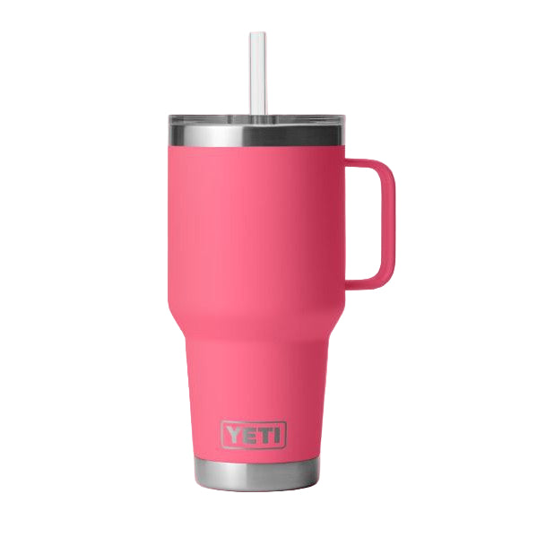 Yeti Rambler 1L Straw Mug - Tropical Pink