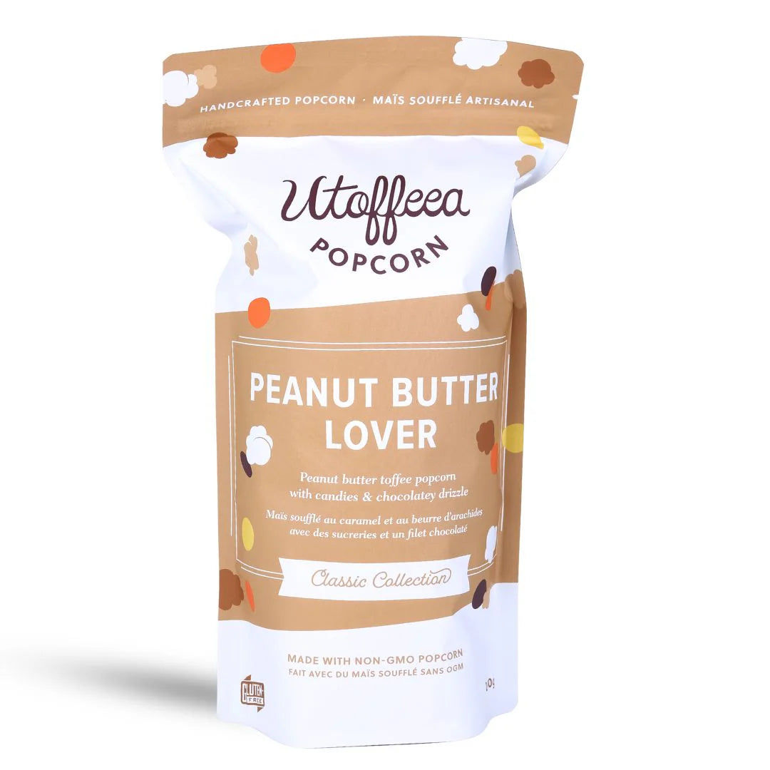 Utoffeea Peanut Butter Lover Toffee Popcorn-0.2kg
