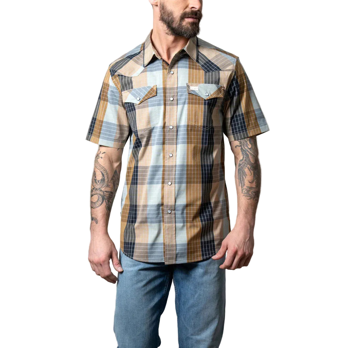Kimes Men's Chico Short Sleeve Shirt - Multiple Colours