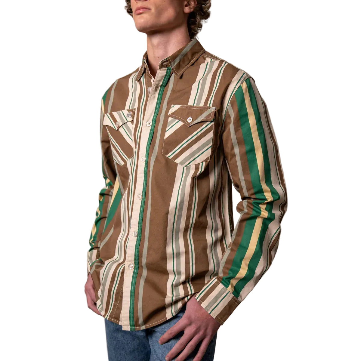 Kimes Men's Clancy Long Sleeve Shirt- Multiple Colours