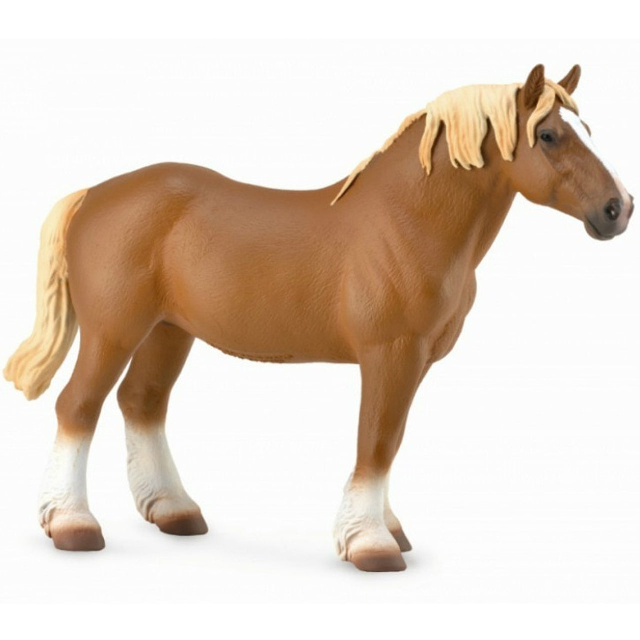 Breyer Collecta Belgian Mare Chestnut