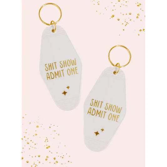 Blonde Ambition Sh*t Show Keychain