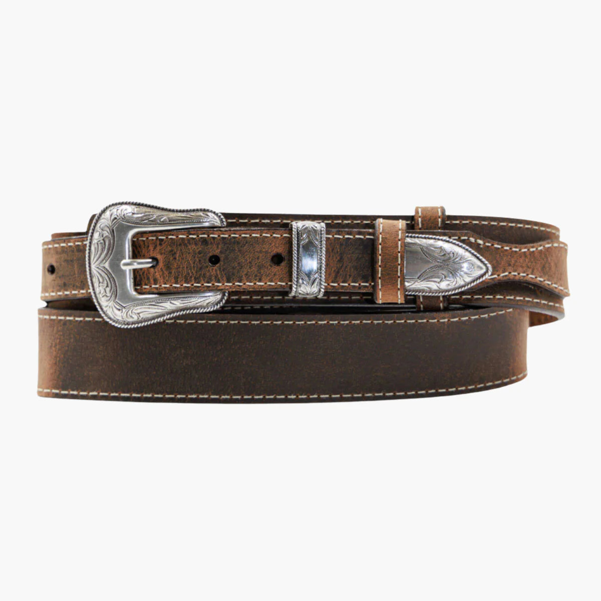 Vintage Bison Crazy Ranger Men's Belt-Sienna