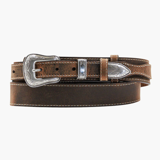 Vintage Bison Crazy Ranger Men's Belt-Sienna