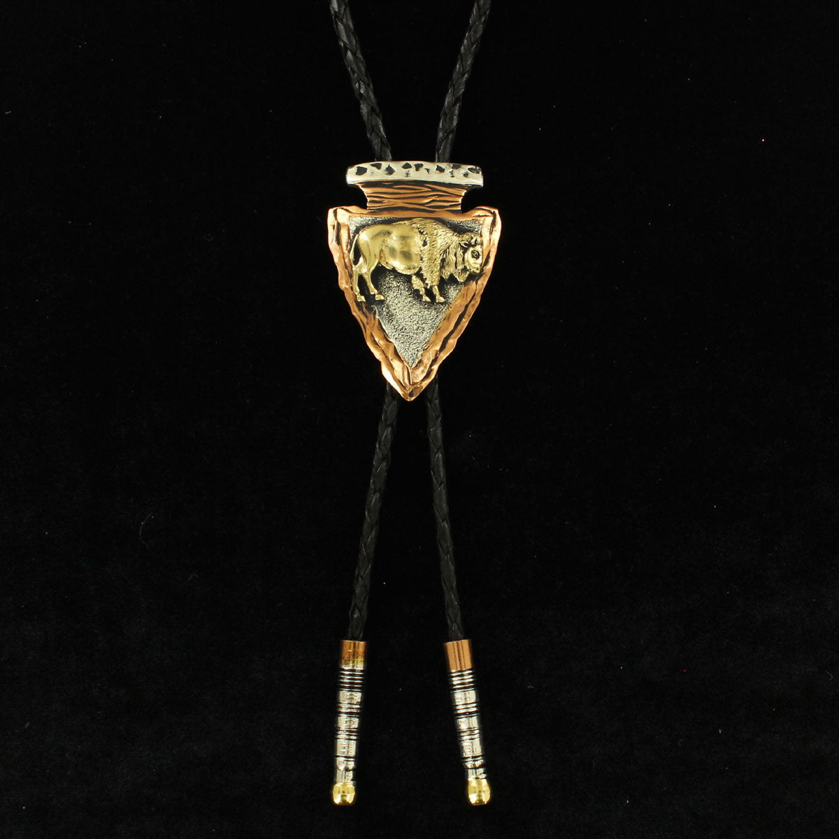 Crumrine Bolo Buffalo  on Arrowhead - Irvine Tack & Western Wear
