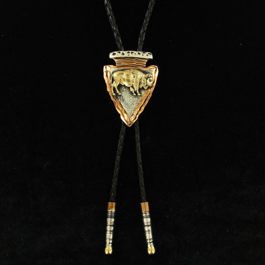 Crumrine Bolo Buffalo  on Arrowhead - Irvine Tack & Western Wear